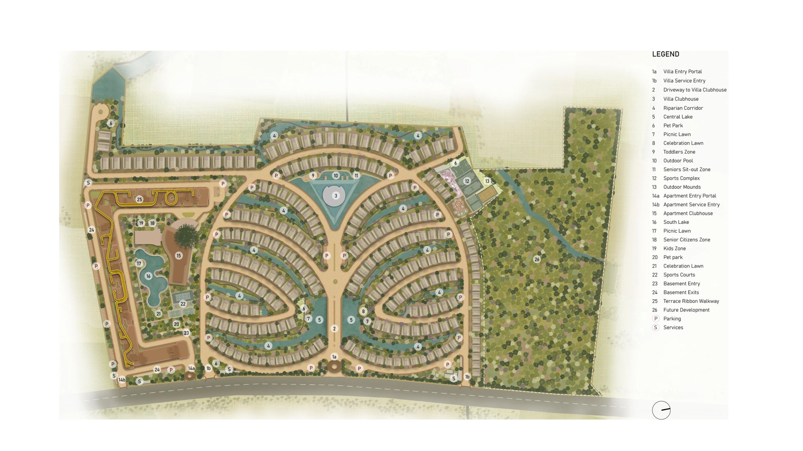 Embassy Master Plan — site layout, North Yelahanka